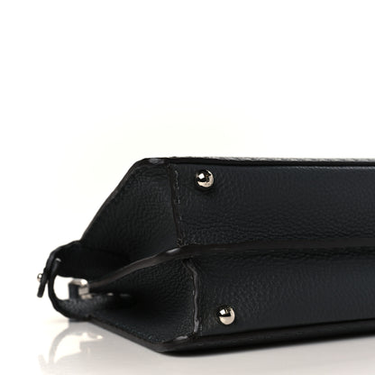 Fendi Cuoio Romano Selleria Chamois Small Peekaboo I SEE U Satchel Asfalto Camelia 9 of 10