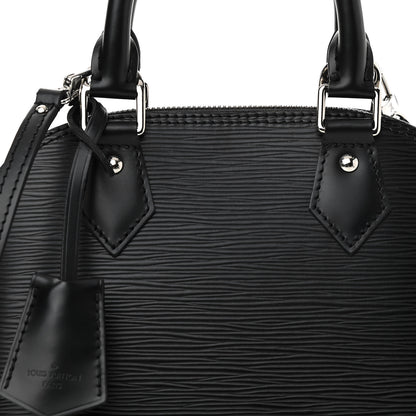 Louis Vuitton Epi Alma BB Black 7 of 9