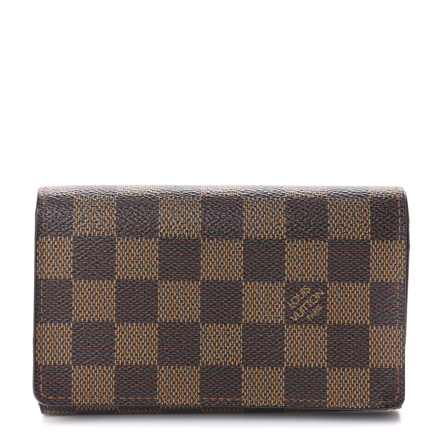 Louis Vuitton Damier Ebene Porte-Monnaie Billets Tresor Wallet 1 of 6