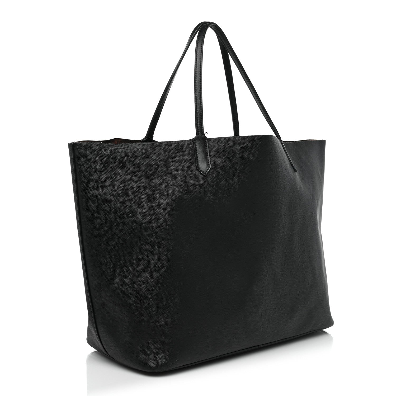 Givenchy Textured Coated Canvas Peacock Print Large Antigona Tote Black 4 of 14