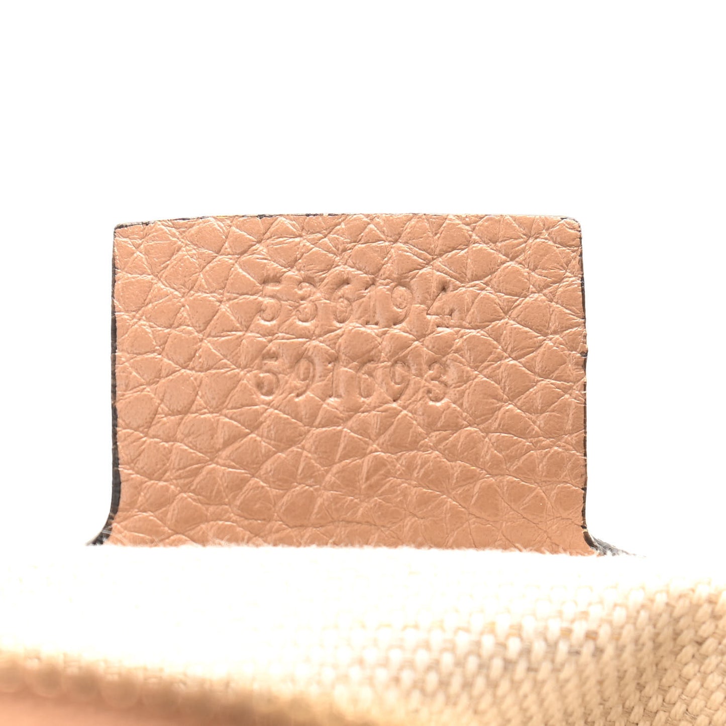 Pebbled Calfskin Large Soho Hobo Camelia