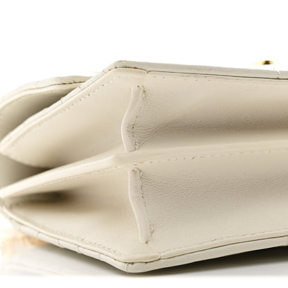 Christian Dior Lambskin Macrocannage Mini Miss Caro Bag Latte 10 of 14