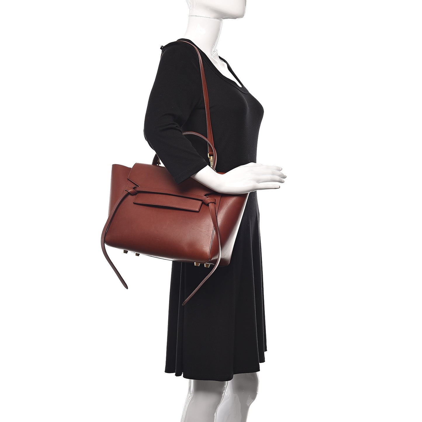 Natural Calfskin Mini Belt Bag Teck