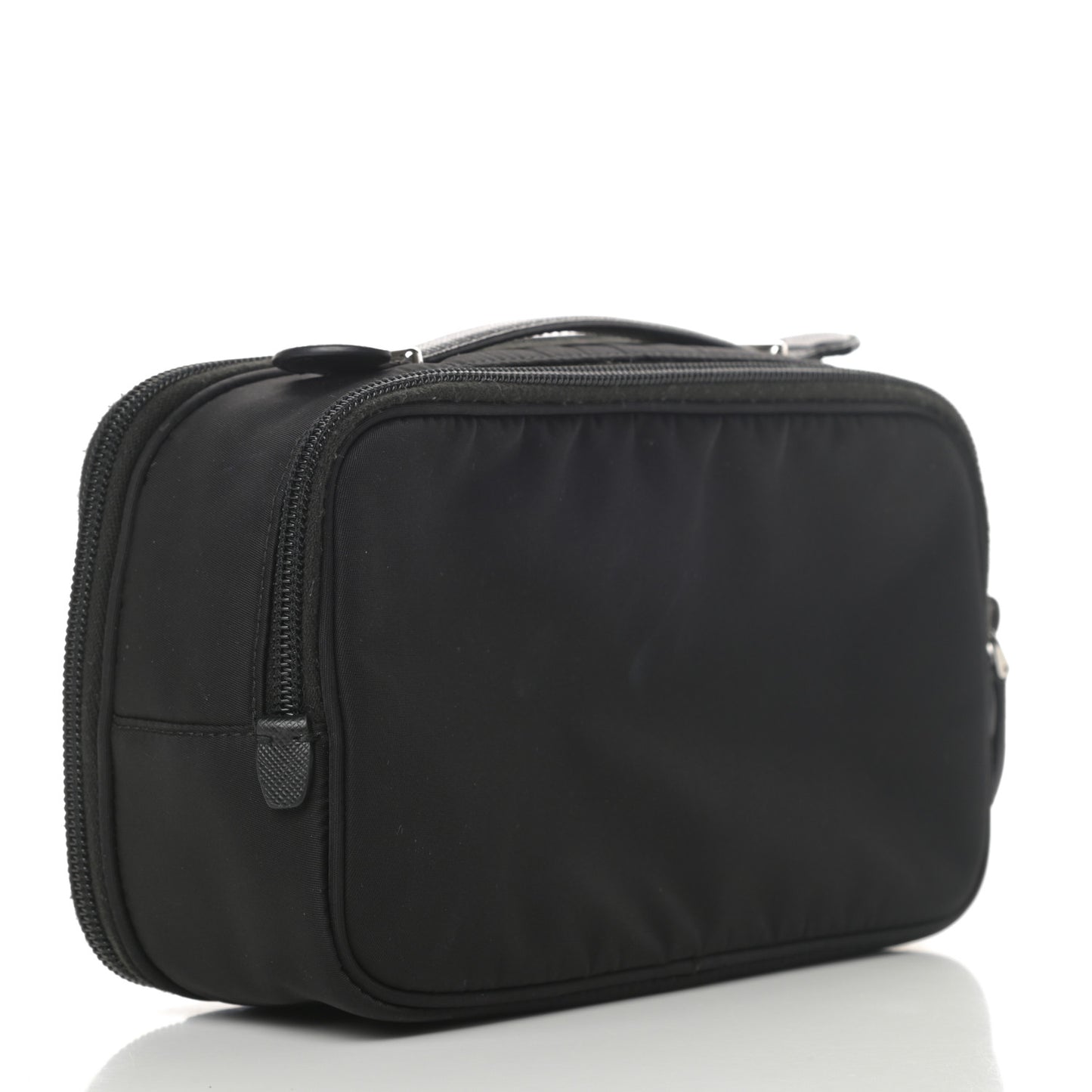 Nylon Vela Cosmetic Pouch Black