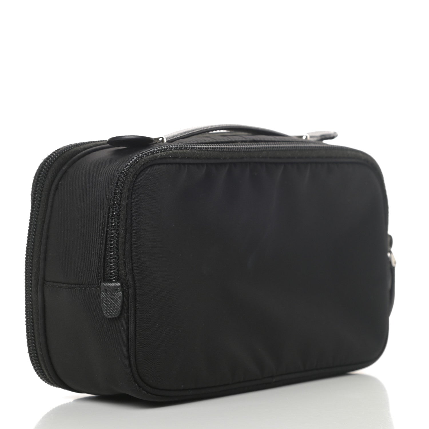 Prada Nylon Vela Cosmetic Pouch Black 3 of 12