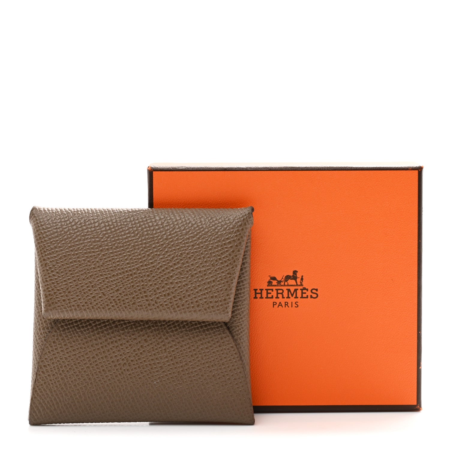 Hermes Epsom Bastia Coin Purse Etoupe 8 of 8