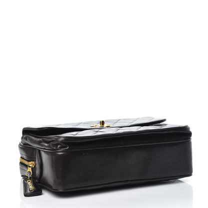Chanel Lambskin Quilted Shoulder Bag Black 4 of 9