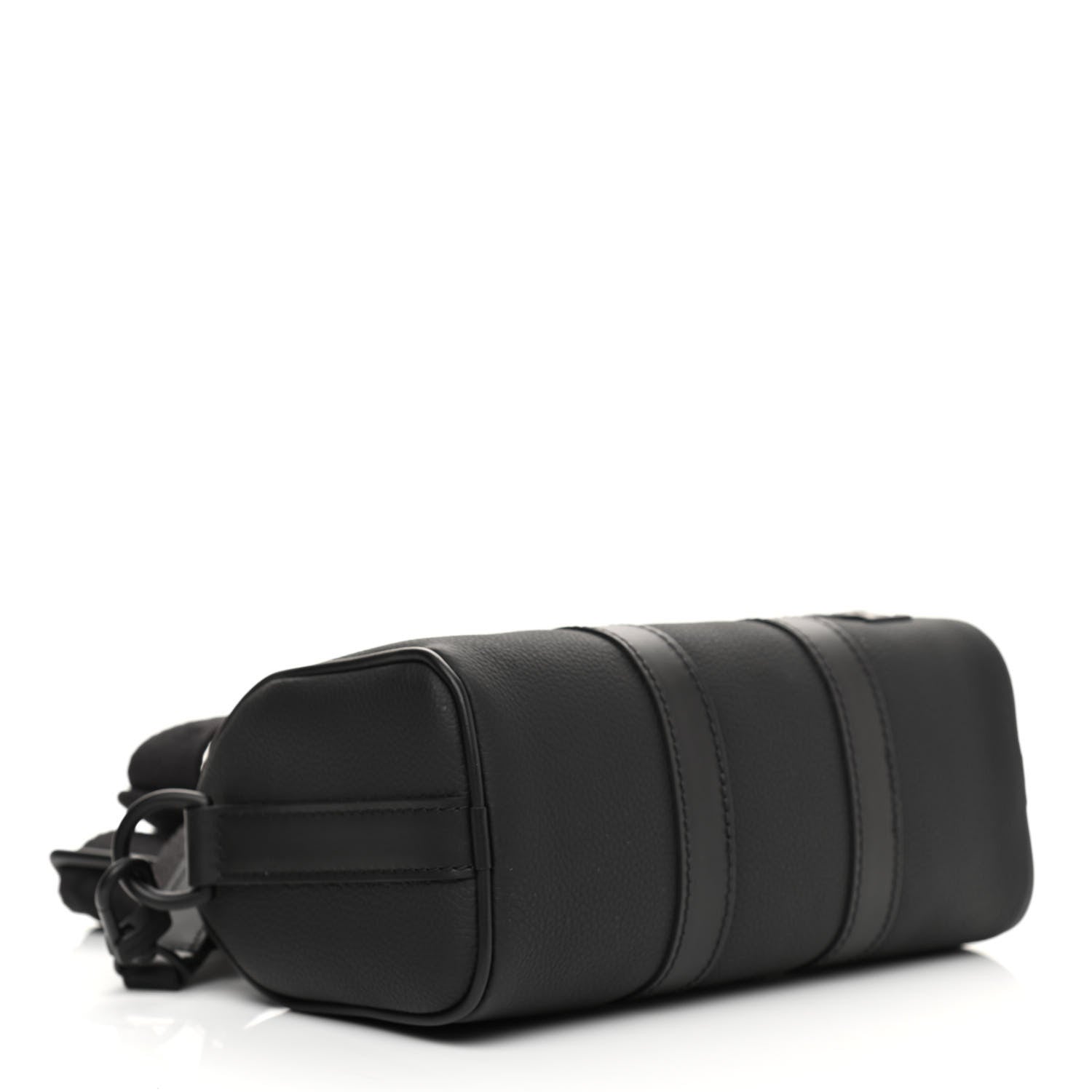 Louis Vuitton Grained Calfskin Aerogram Keepall XS Black 4 of 9