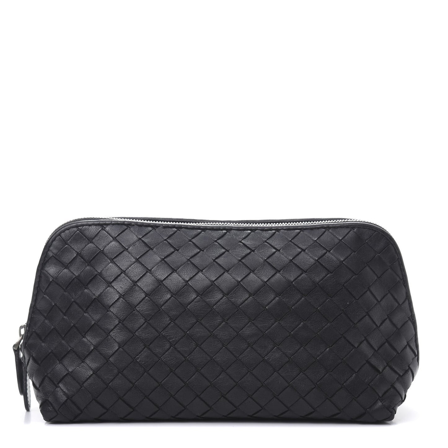 Nappa Intrecciato Cosmetic Case Black