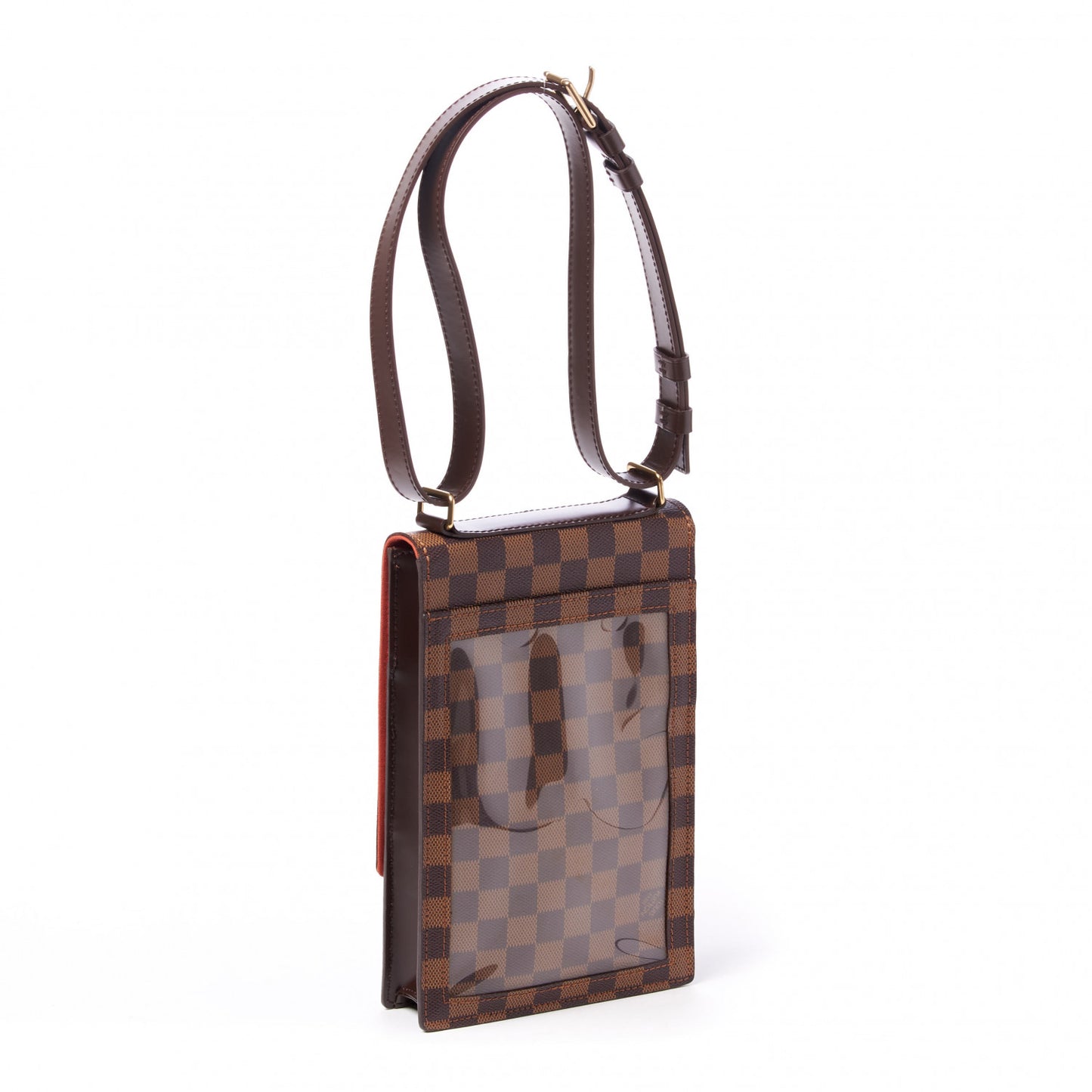 Damier Ebene Portobello Travel Shoulder Bag