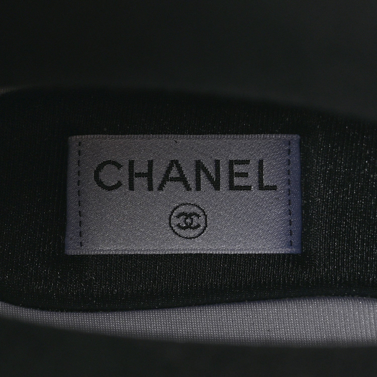 Chanel Caoutchouk CC High Boots 38 Black White 7 of 10