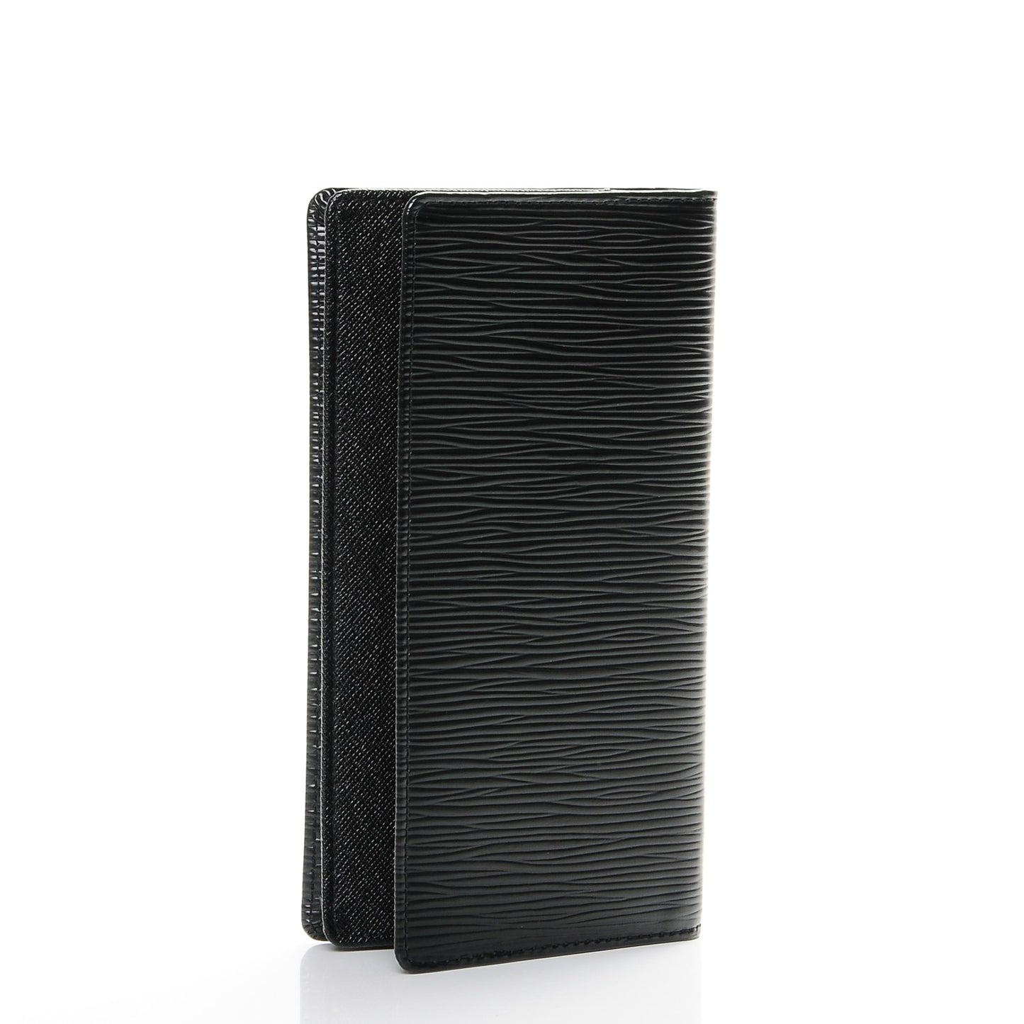 Epi Checkbook Organizer Wallet Black