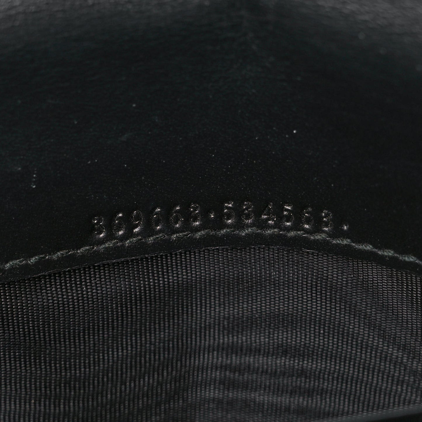 Guccissima Signature Icon Continental Wallet Black
