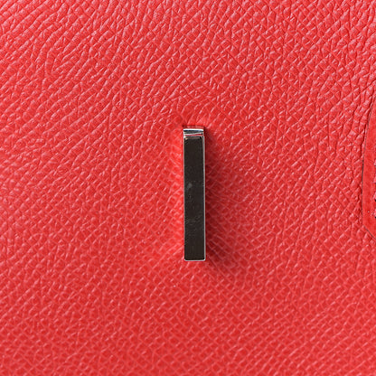 Hermes Epsom Birkin 35 Rouge Casaque 23 of 39