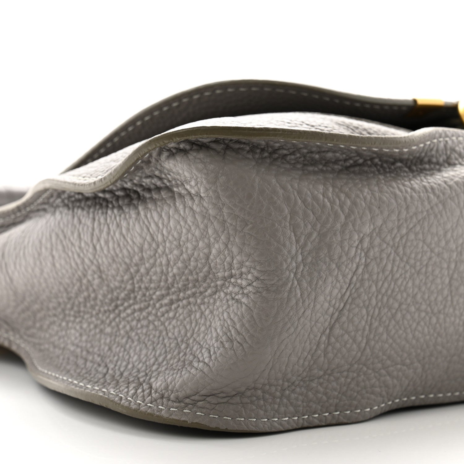 Chloe Calfskin Medium Marcie Satchel Cashmere Grey 9 of 12