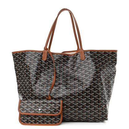 Goyard Goyardine Saint Louis GM Black Gold 1 of 12
