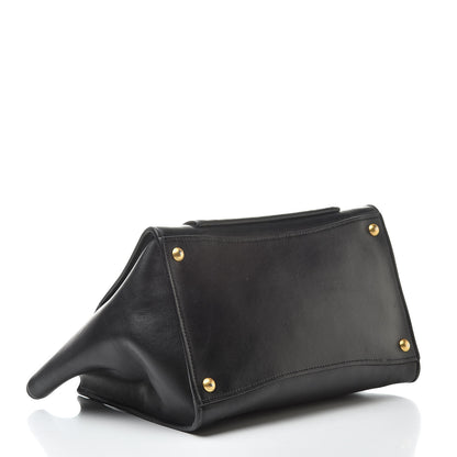 Prada City Calf Front Pocket Tote Black 4 of 18
