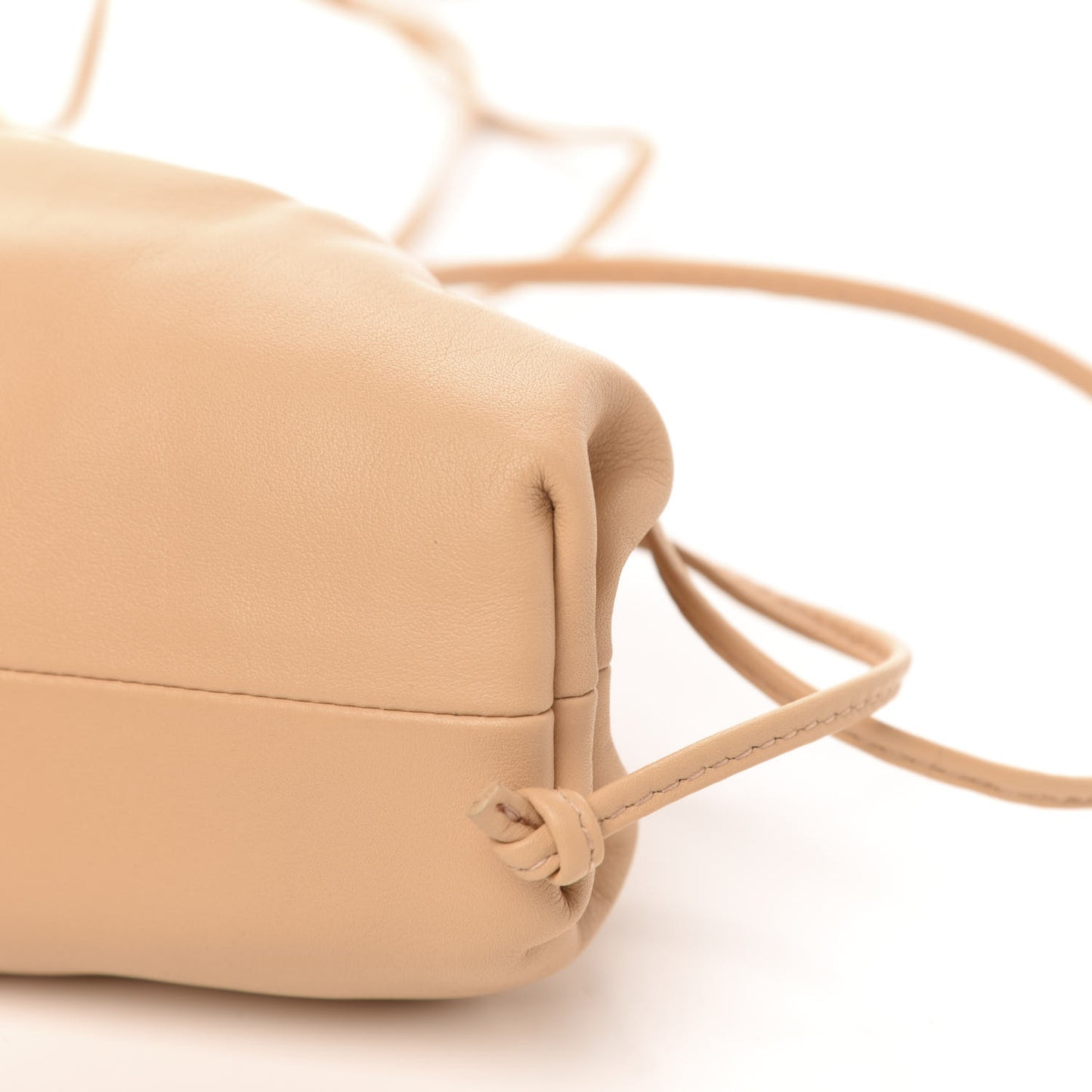 Butter Calfskin The Mini Pouch Nude