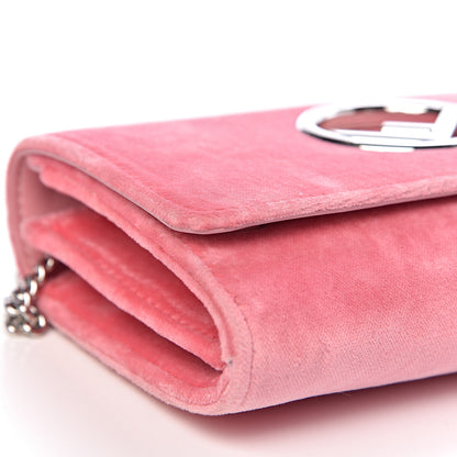 Fendi Velvet F is Fendi Wallet on Chain Candy Pink 8 of 10
