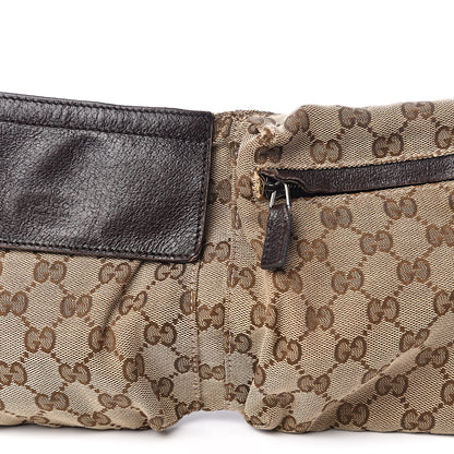 Gucci Monogram Web Belt Bag Dark Brown 12 of 12