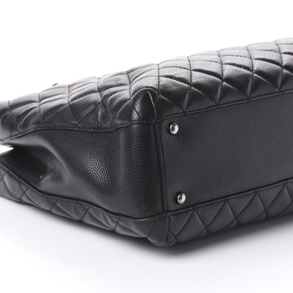 Chanel Caviar Quilted City Shopping Tote Black 8 of 11