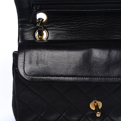 Chanel Lambskin Quilted Small Double Flap Black 15 of 16