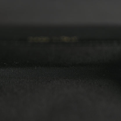 Chanel Calfskin Crocodile Embossed Graffiti 2.55 Cocodile Reissue Flap Card Holder Black Gold 5 of 9