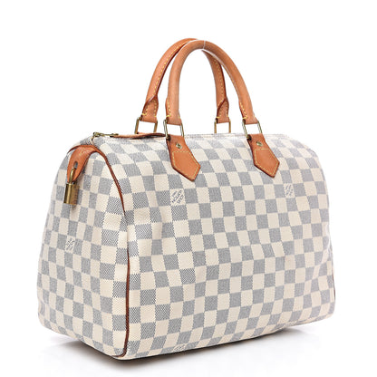 Louis Vuitton Damier Azur Speedy 30 2 of 17