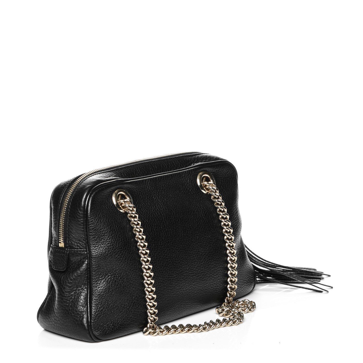 Gucci Pebbled Calfskin Small Soho Bowler Black 3 of 7