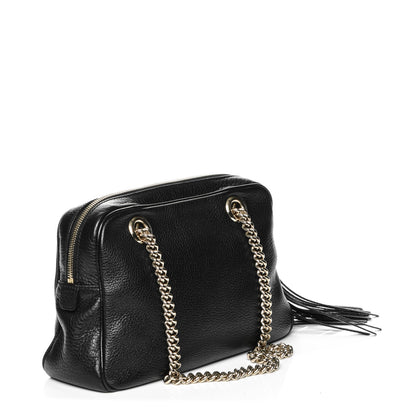 Gucci Pebbled Calfskin Small Soho Bowler Black 3 of 7