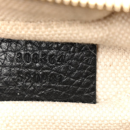 Gucci Pebbled Calfskin Small Soho Disco Bag Black 7 of 13