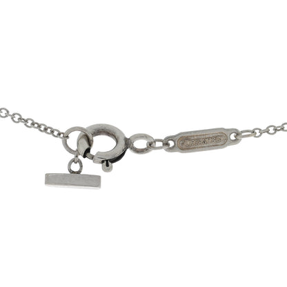 Tiffany Sterling Silver Small T Smile Pendant Necklace 4 of 4