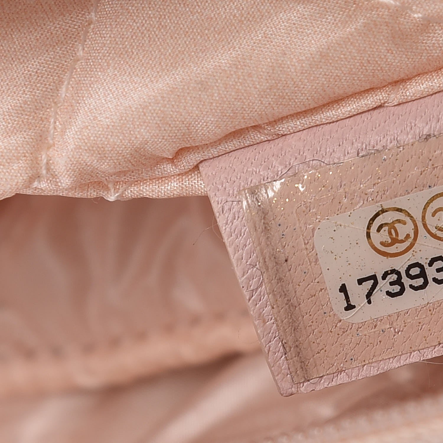 Chanel Lambskin Quilted Flap Cosmetic Case Light Pink 7 of 13