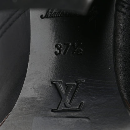 Louis Vuitton Calfskin Monogram Star Trail Ankle Boots 37.5 Black 6 of 11