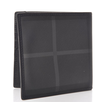 Burberry Smoked Check Bi-Fold Wallet Black 3 of 7