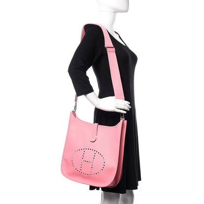 Hermes Epsom Evelyne III GM Rose Confetti 2 of 10