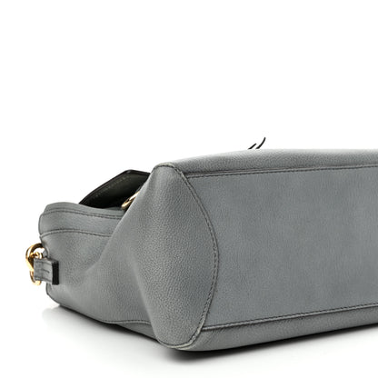 Chloe Calfskin Small Faye Day Shoulder Bag Cloudy Blue 8 of 11