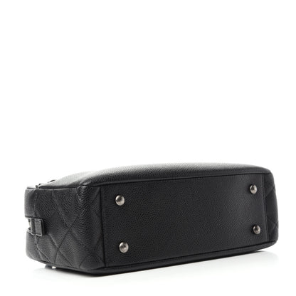Chanel Caviar Lambskin Quilted Coco Break Camera Case Black 5 of 11