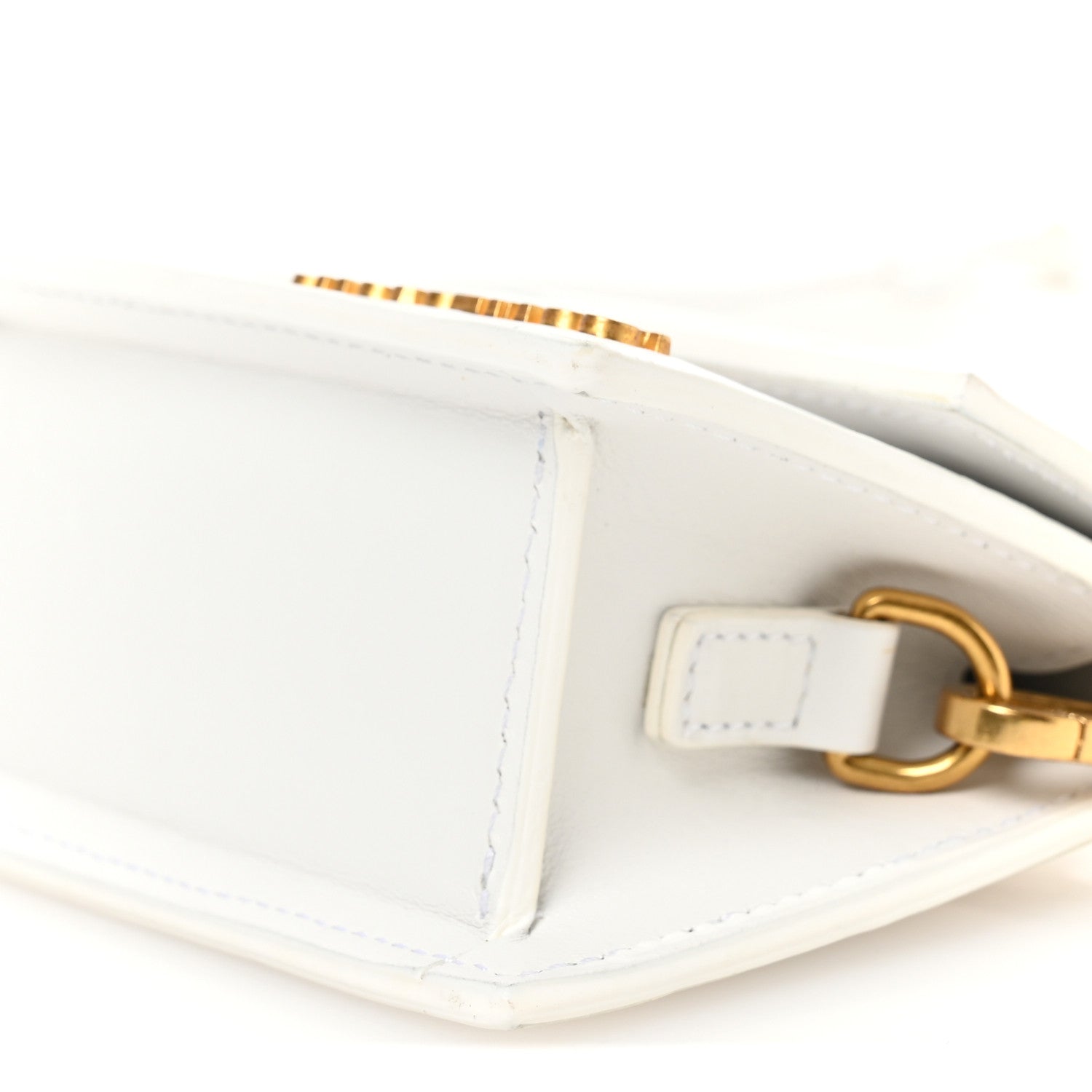 Jacquemus Smooth Calfskin Le Chiquito White 1812433 – FASHIONPHILE