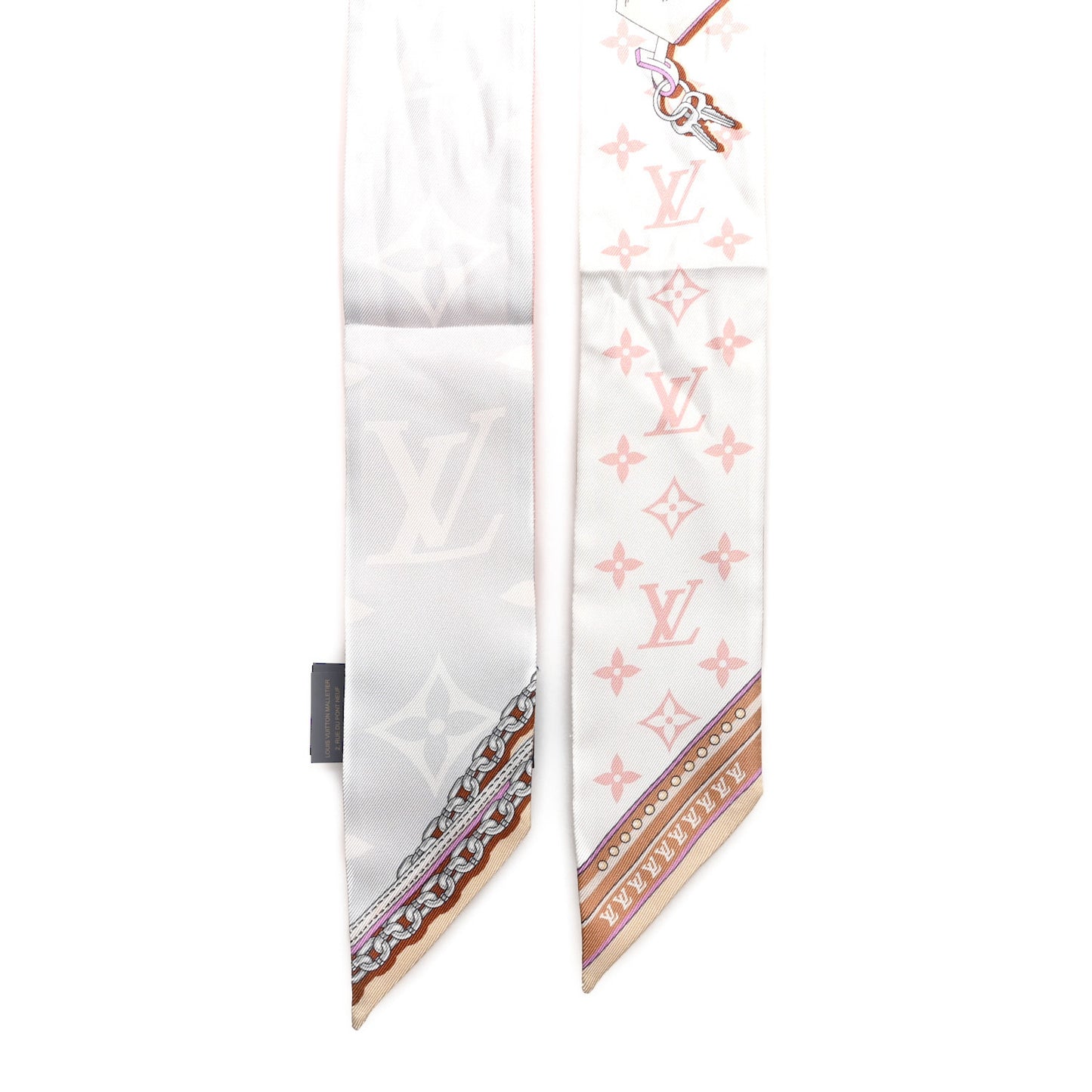 Silk Ultimate Monogram BB Bandeau White