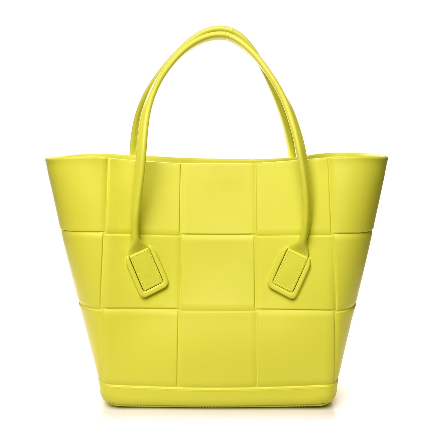 Bottega Veneta Rubber Maxi Intrecciato Medium Arco Kiwi Green 1 of 9