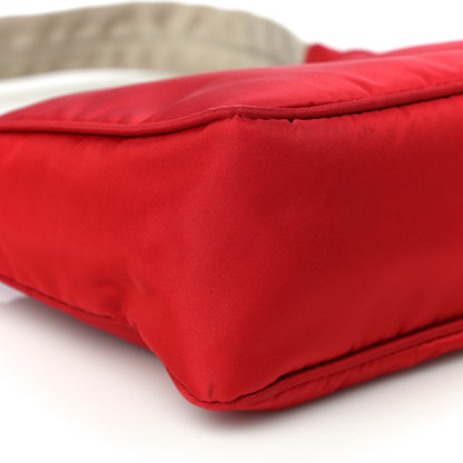 Prada Tessuto Nylon Sport Shoulder Bag Rosso 9 of 12