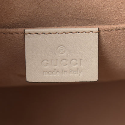 Gucci Calfskin Matelasse GG Marmont Flap Backpack White 7 of 10