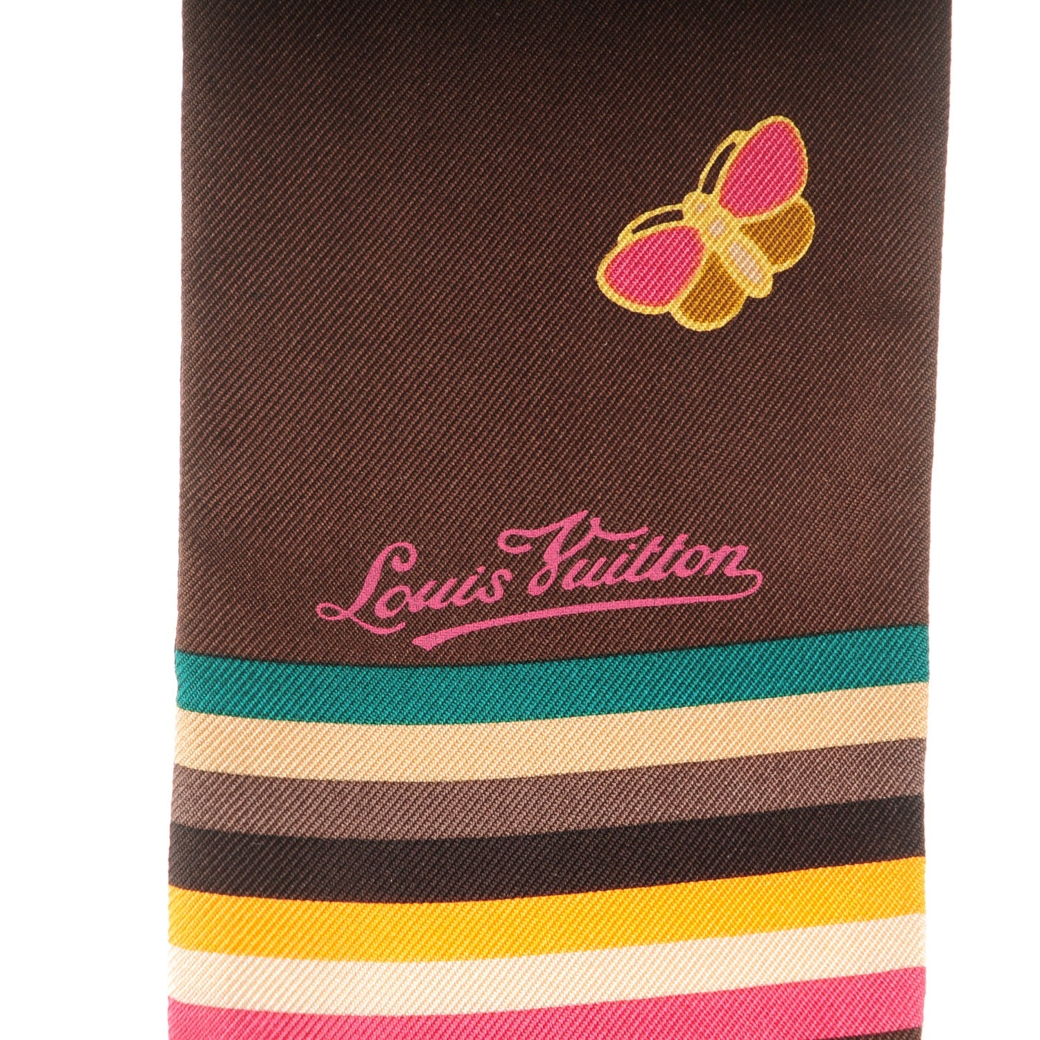 Louis Vuitton Silk Papillon Butterfly Bandeau 4 of 6