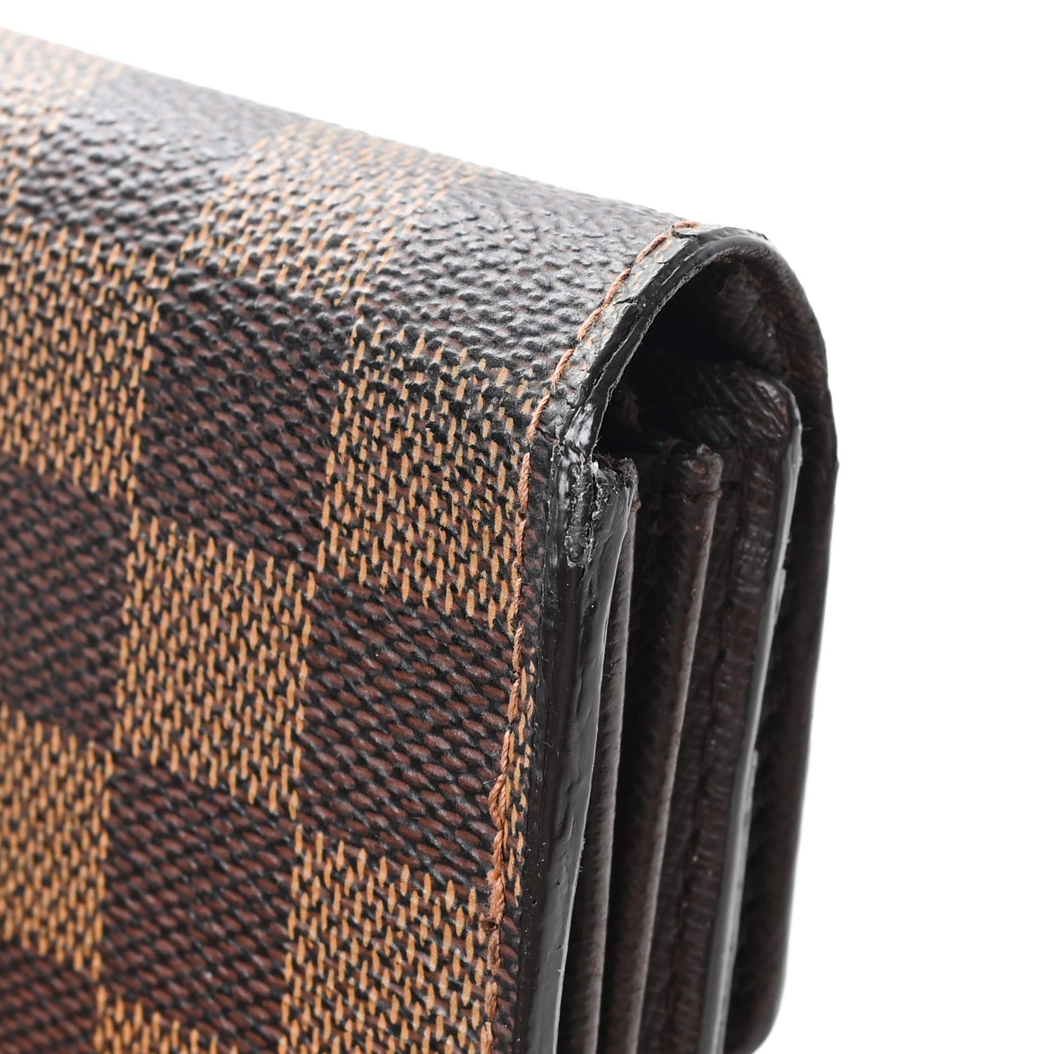 Louis Vuitton Damier Ebene Sarah Wallet 7 of 8
