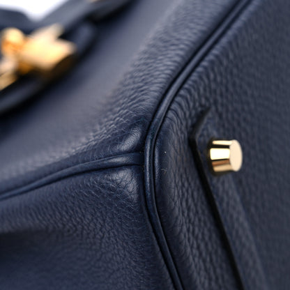 Hermes Togo Birkin 30 Bleu Nuit 8 of 15