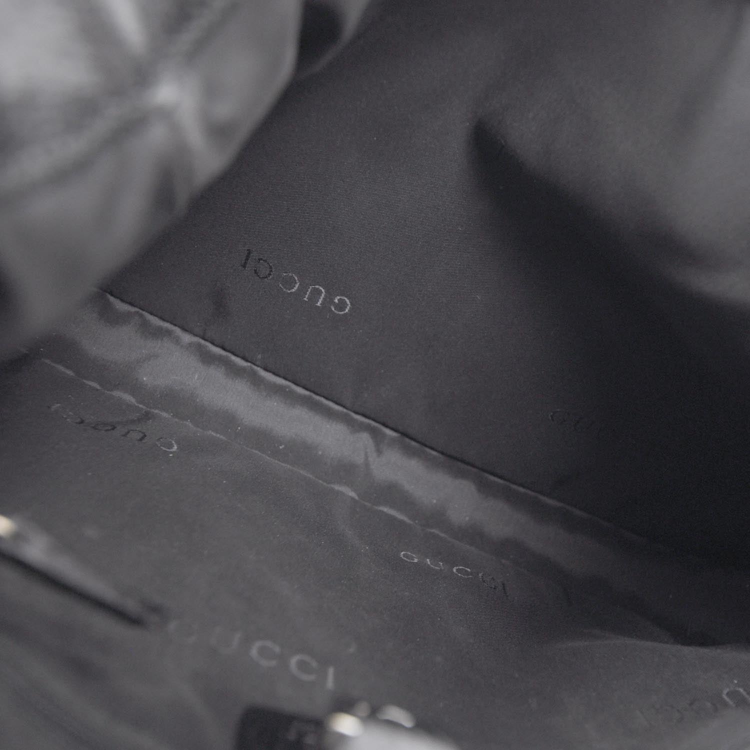 Gucci Nylon Small Jackie O Hobo Black 7 of 11