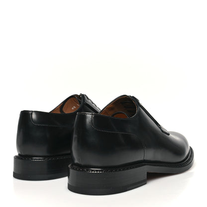 Christian Dior Calfskin Mens Lace Up Oxford Loafers 41.5 Black 4 of 8