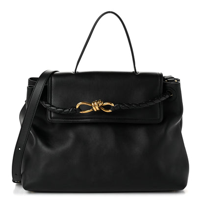 Bottega Veneta Silky Calfskin Medium Ciao Ciao Black 1 of 10