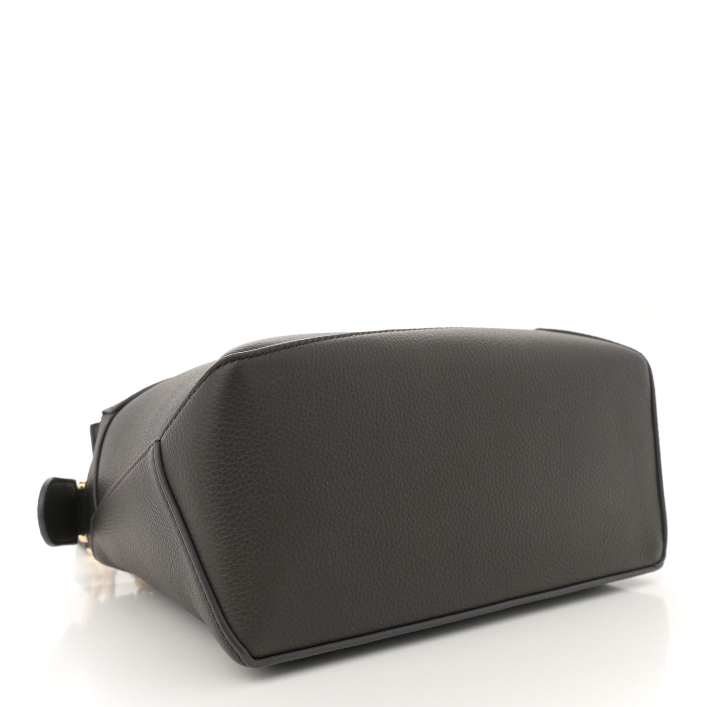 Soft Grained Calfskin Small Puzzle Edge Bag Dark Grey